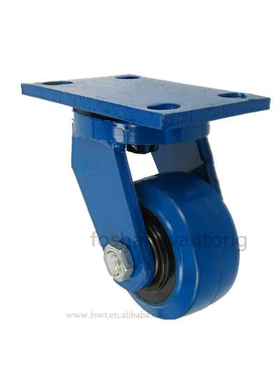 B型藍架彈力膠腳輪萬向輪（支架10mm、8mm）