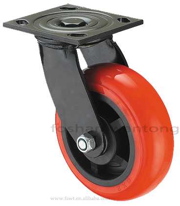 重型悍馬韓式聚（jù）氨酯PU萬向輪、固定腳（jiǎo）輪