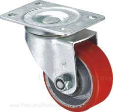 鐵芯聚氨酯PU輪活動萬向、定（dìng）向腳輪