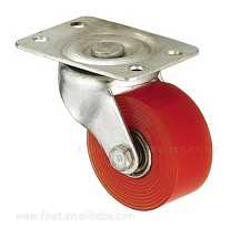 雙軸聚氨酯PU腳輪萬向輪（lún）