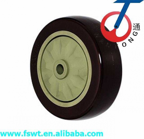 單軸PU（PVC) 3寸-5寸單輪