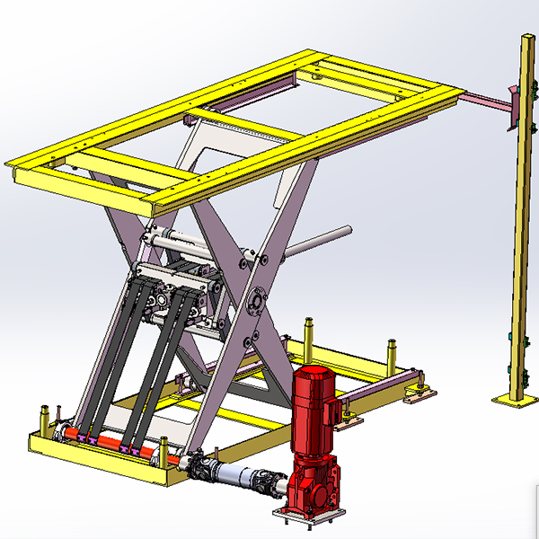 單叉固定式升降平台