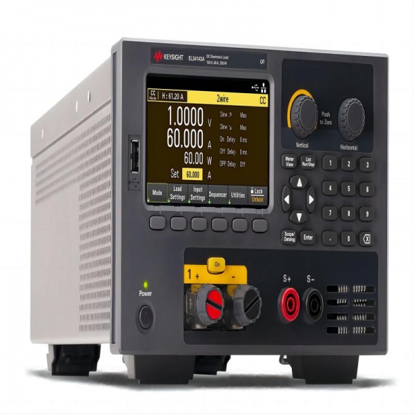 EL34243A 600W 台式電子負載，包含雙路輸入 150 V，60 A，300 W