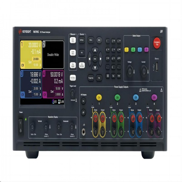 N6705C 直流電源（yuán）分析儀，模塊化，600 W，4 個插槽