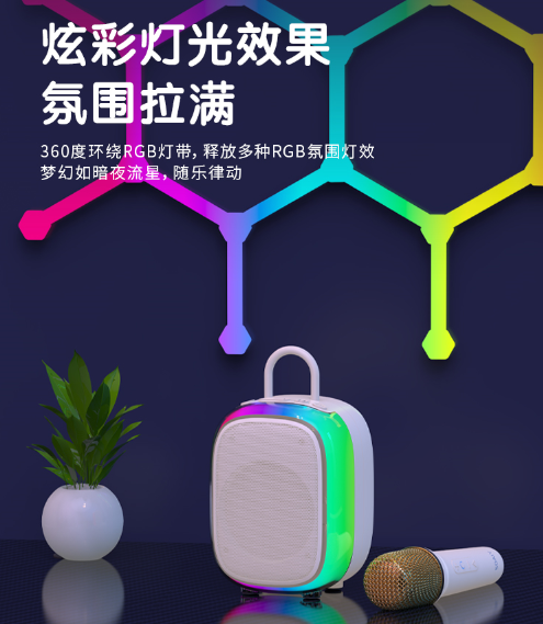 索爱sk68话筒音响一体麦克风