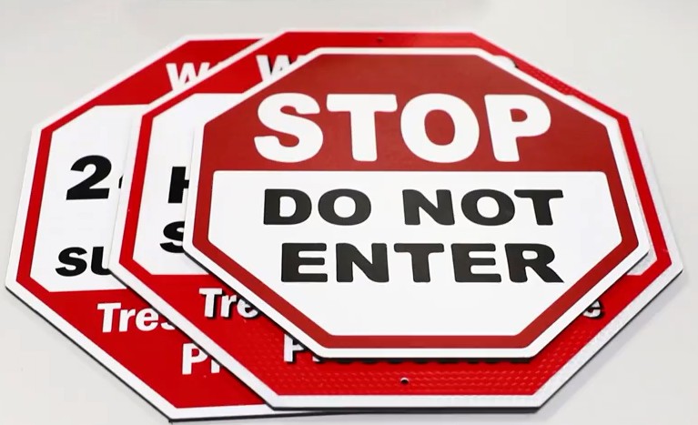 安全警示標記牌