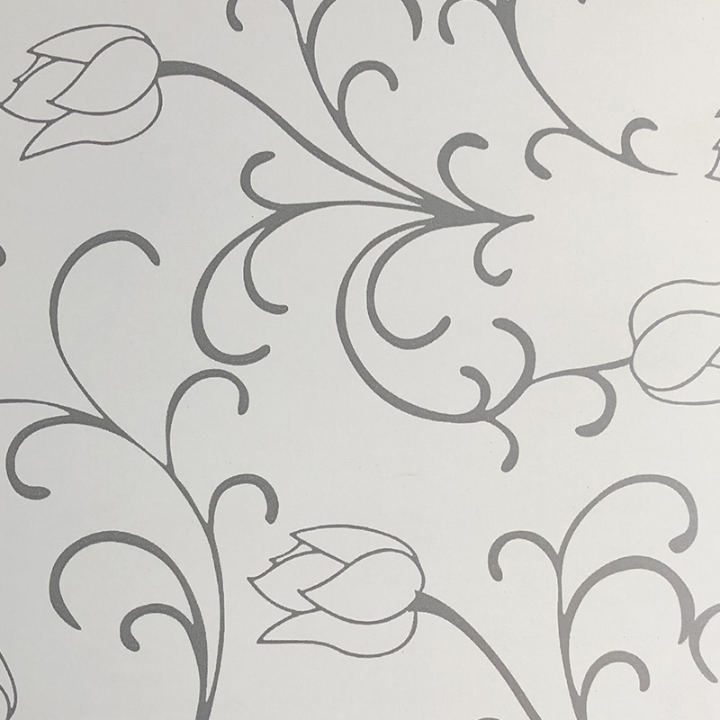 聚（jù）酯三塗（tú）鬆枝花（白底）