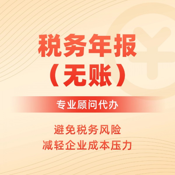 税务年报/无账