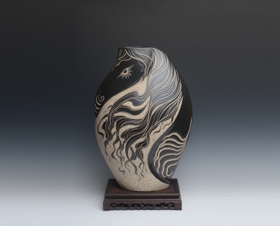 彩陶作品_邱玉林彩陶艺术馆