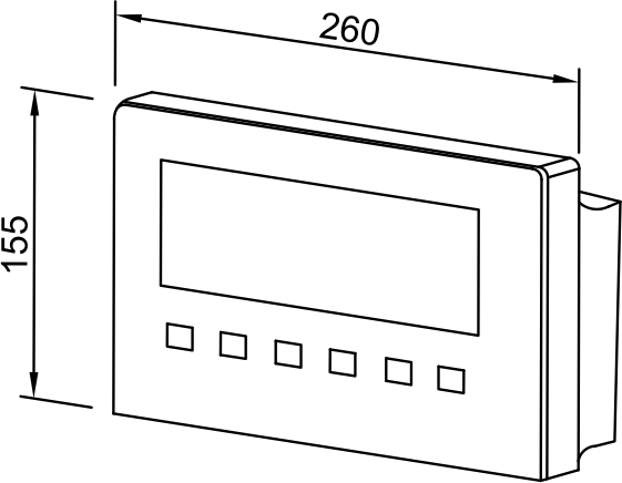 XK3119M-P-LED 打印一体称重仪表