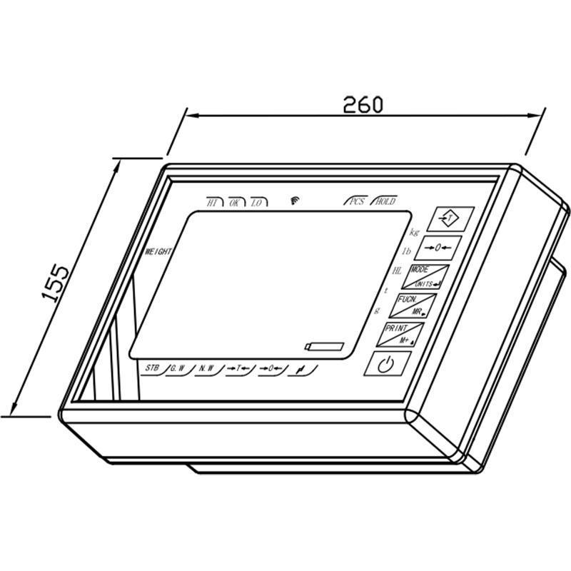 XK3119M-E 大显示称重仪表 big display weighing indicator