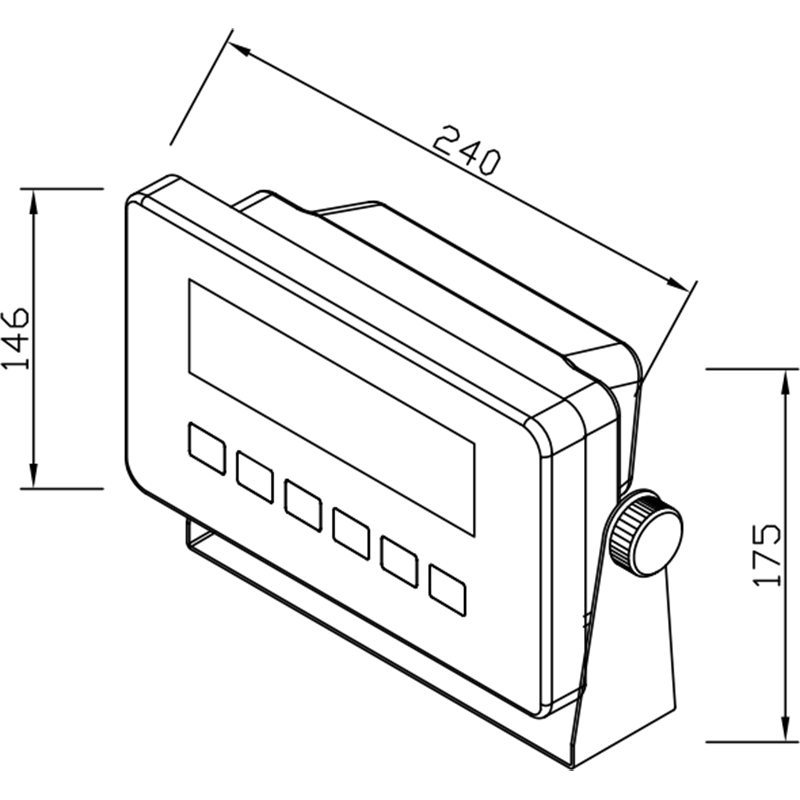 XK3119WP 全不锈钢称重仪表 full stainless steel weighing indicator