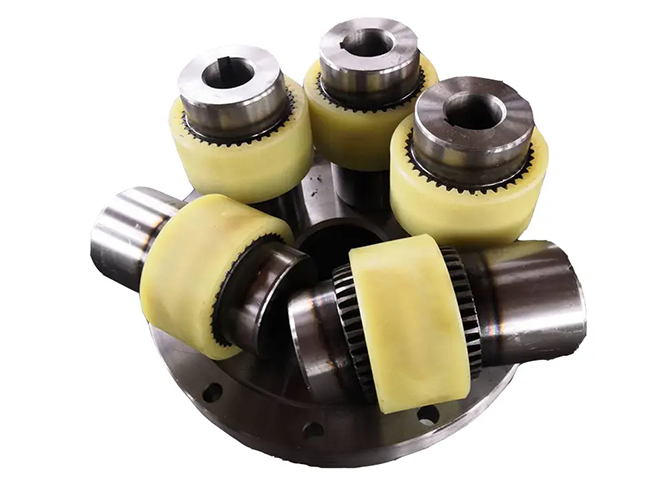 Nylon gear coupling