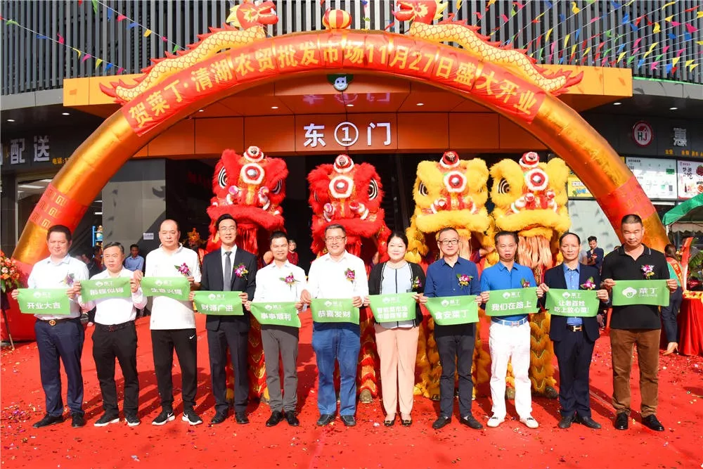 菜丁·深圳清湖农批市场盛大开业！成为首批...