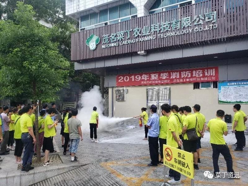 茂名菜丁项目开展2019年夏季消防培训
