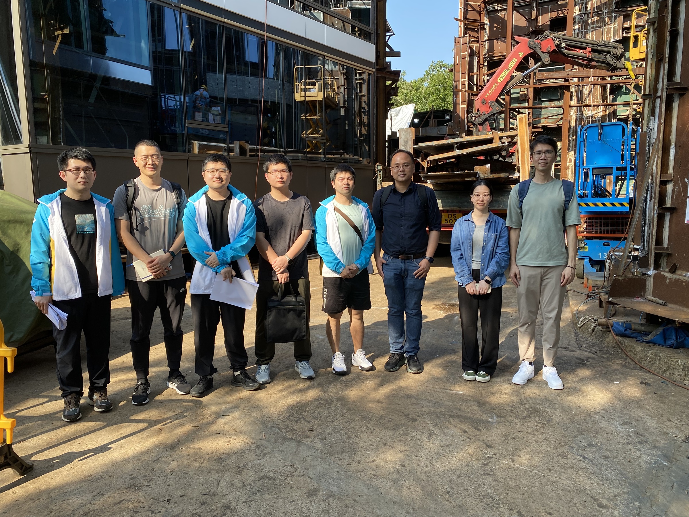 TRS Project Members Visited Facadetech Laboratory Ltd.