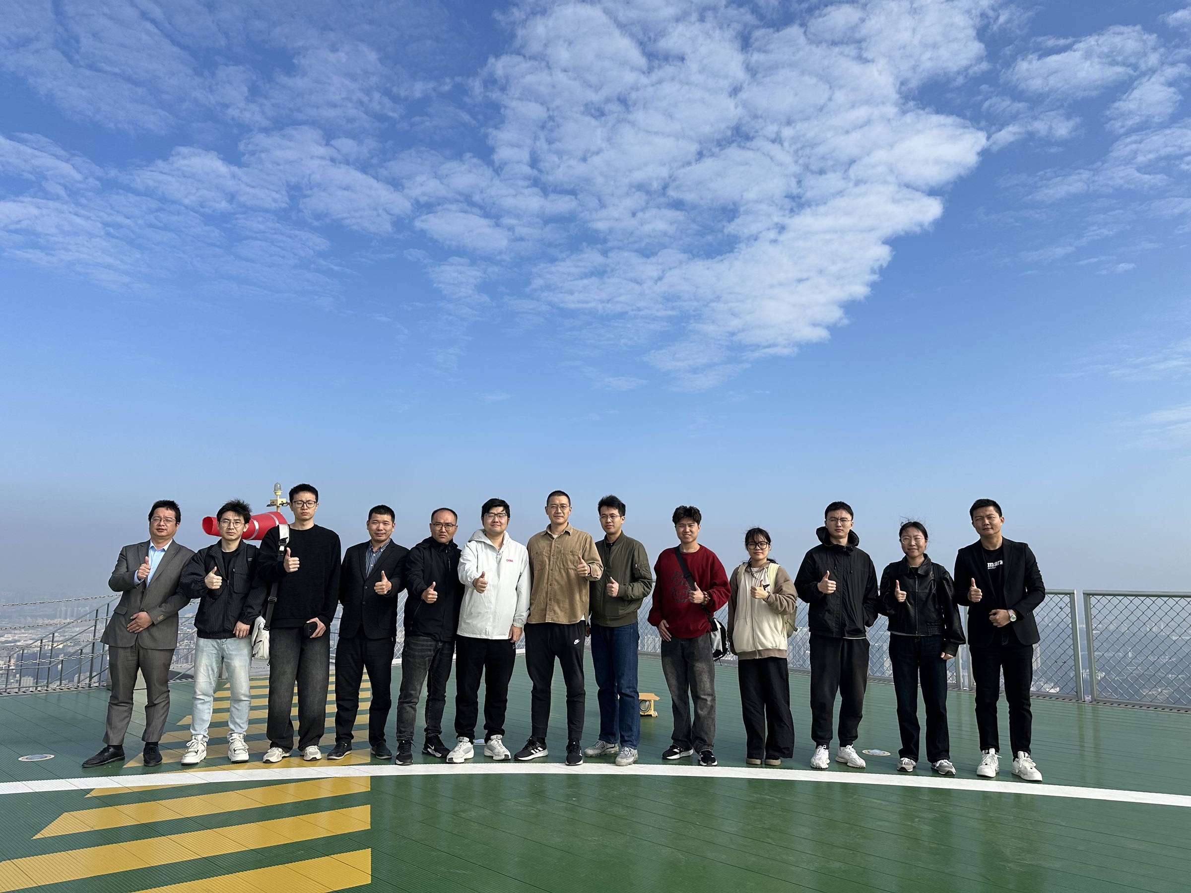 TRS Project Team Conducted a Site Inspection at Shenzhen Galaxy Twin Towers