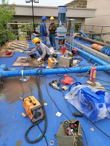 Pipeline renovation pipeline installation project