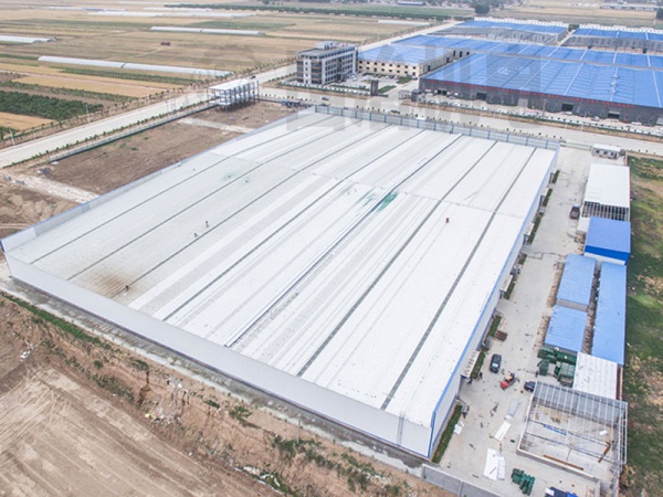 Automation equipment technology steel structure plant