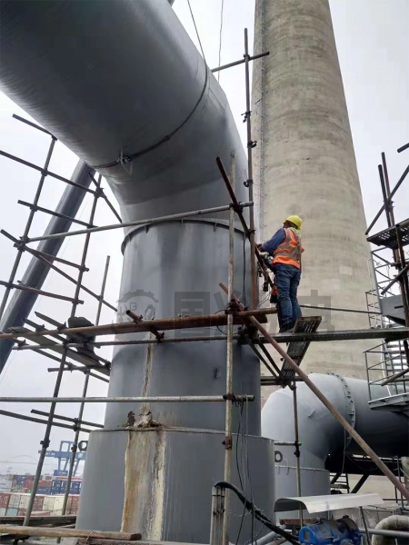 Chemical pipeline installation project