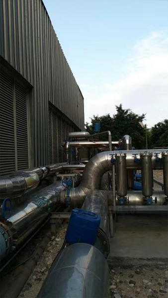 Heat exchanger pipeline transformation project