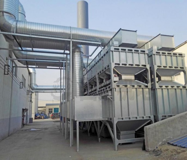 Injection molding plant catalytic combustion RCO waste gas treatment case