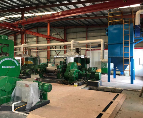 Bag dust removal equipment