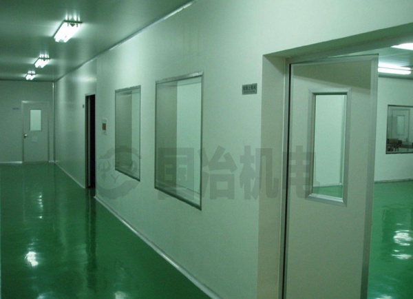 Huzhou optical electronics ten thousand class clean workshop decoration project