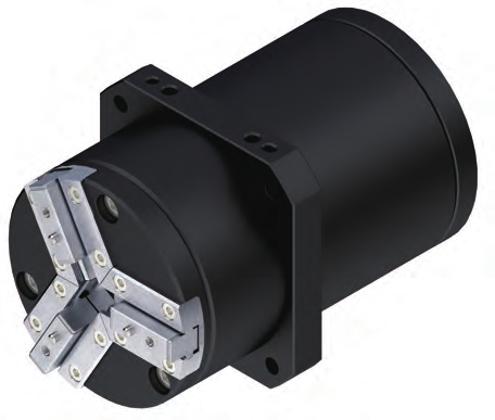 三指伺服电动夹爪：机器人上下料的精确执行者