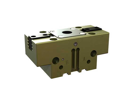 二指中空夹爪 夹持力90-590N 单边行程4-10MM