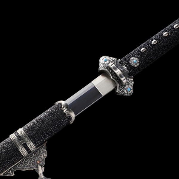 周强刀剑作品-听风唐横刀-乌兹钢典藏款（LJG-3524）,周强刀剑艺术馆