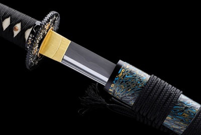 T 10焼刃釘字紋三色研武士刀『鬼泣5閻魔刀』 居合刀 斬馬刀 龍泉剣 T 10焼刃釘字紋三色研武士刀『鬼泣5閻魔