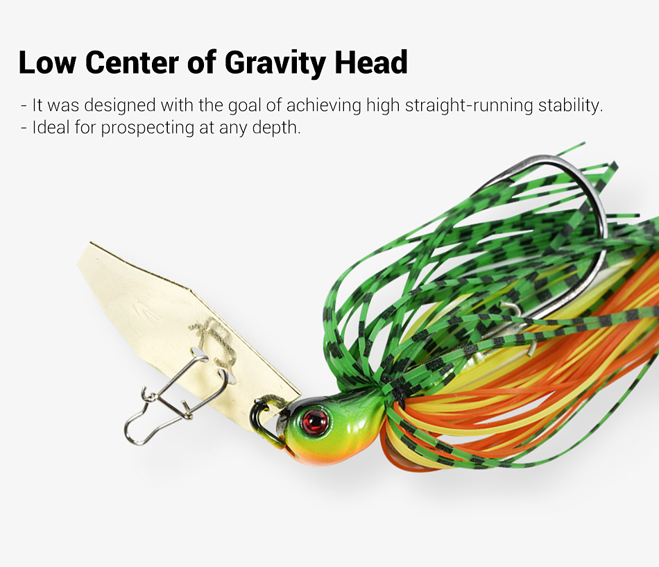 Noeby Chatterbait 10.5g 14g 21g 28g 35g Bladed Jig Needle