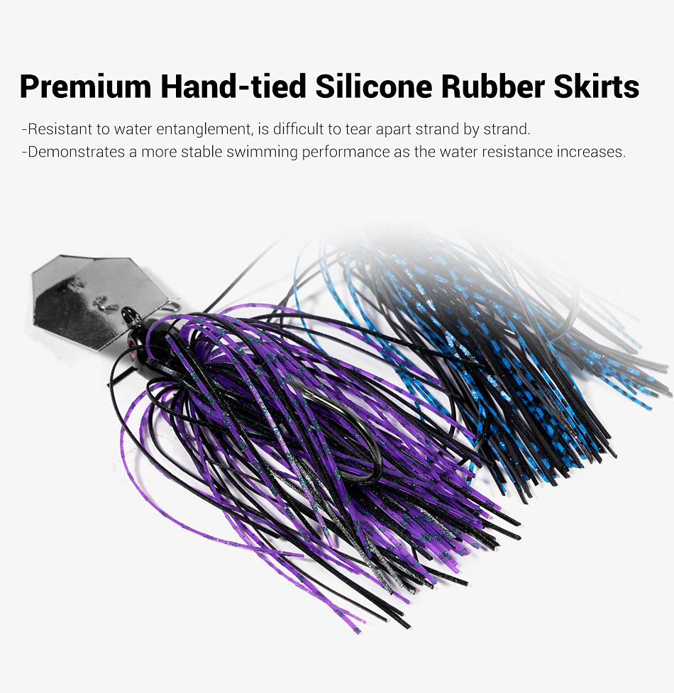 Noeby Chatterbait 10.5g 14g 21g 28g 35g Bladed Jig Needle Stinger