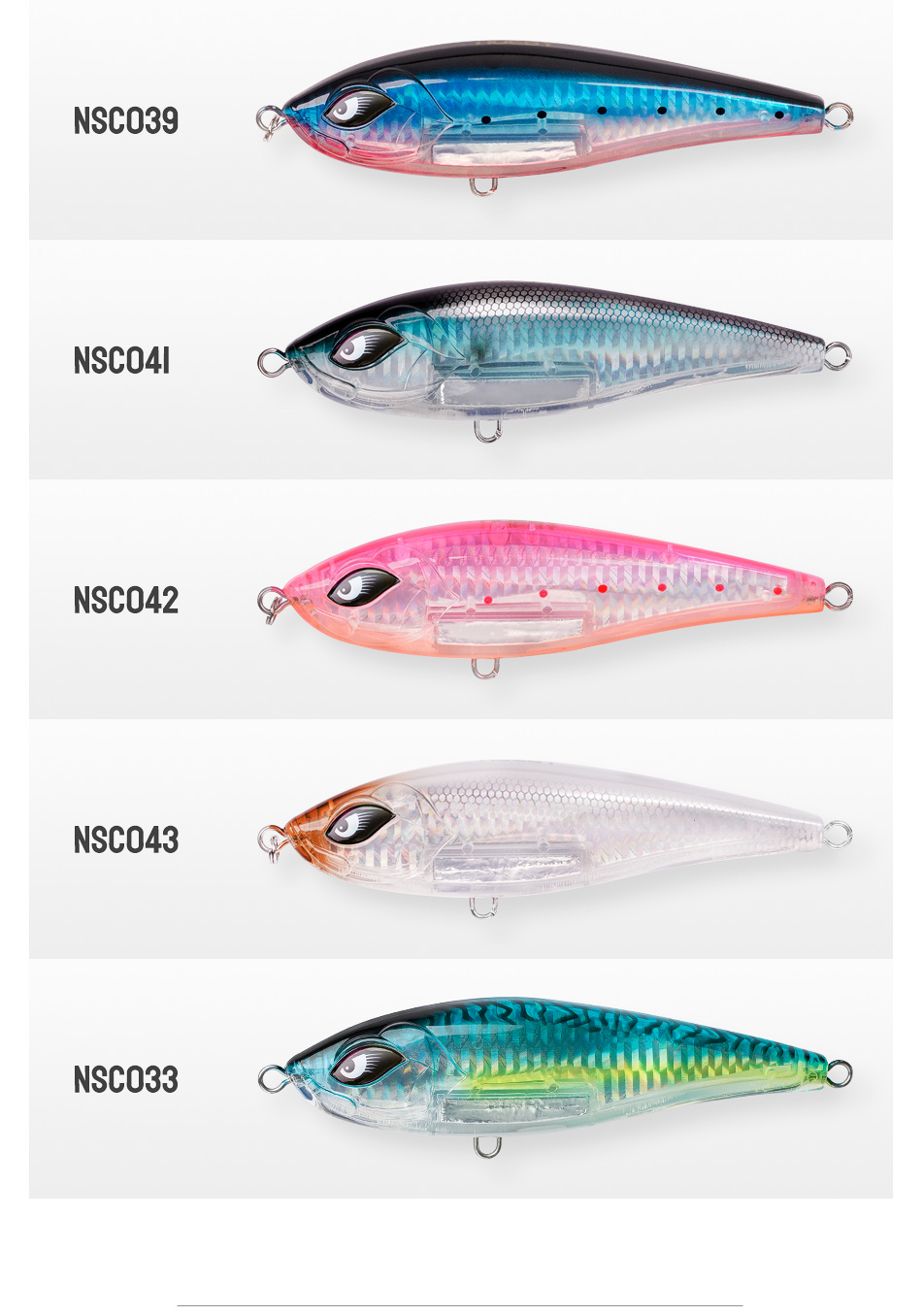 Noeby Inshore Twitchbait Fishing Lure 115mm 38g Sinking Pencil