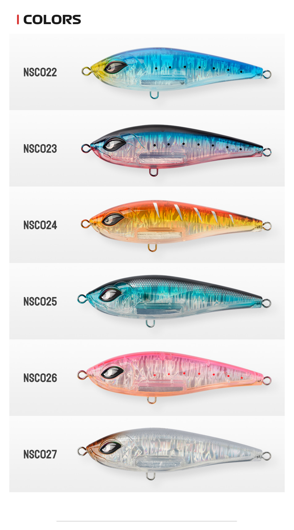 Noeby Offshore Twitchbait Fishing Lure 150mm 77g Sinking