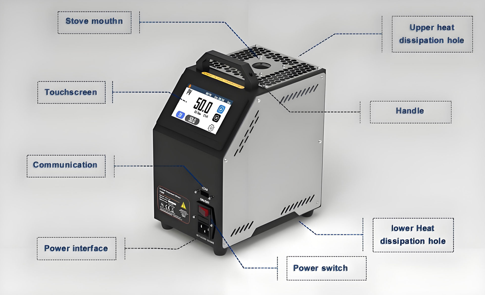 Ultra-low Dry Block Calibrator (-50℃~+140℃)