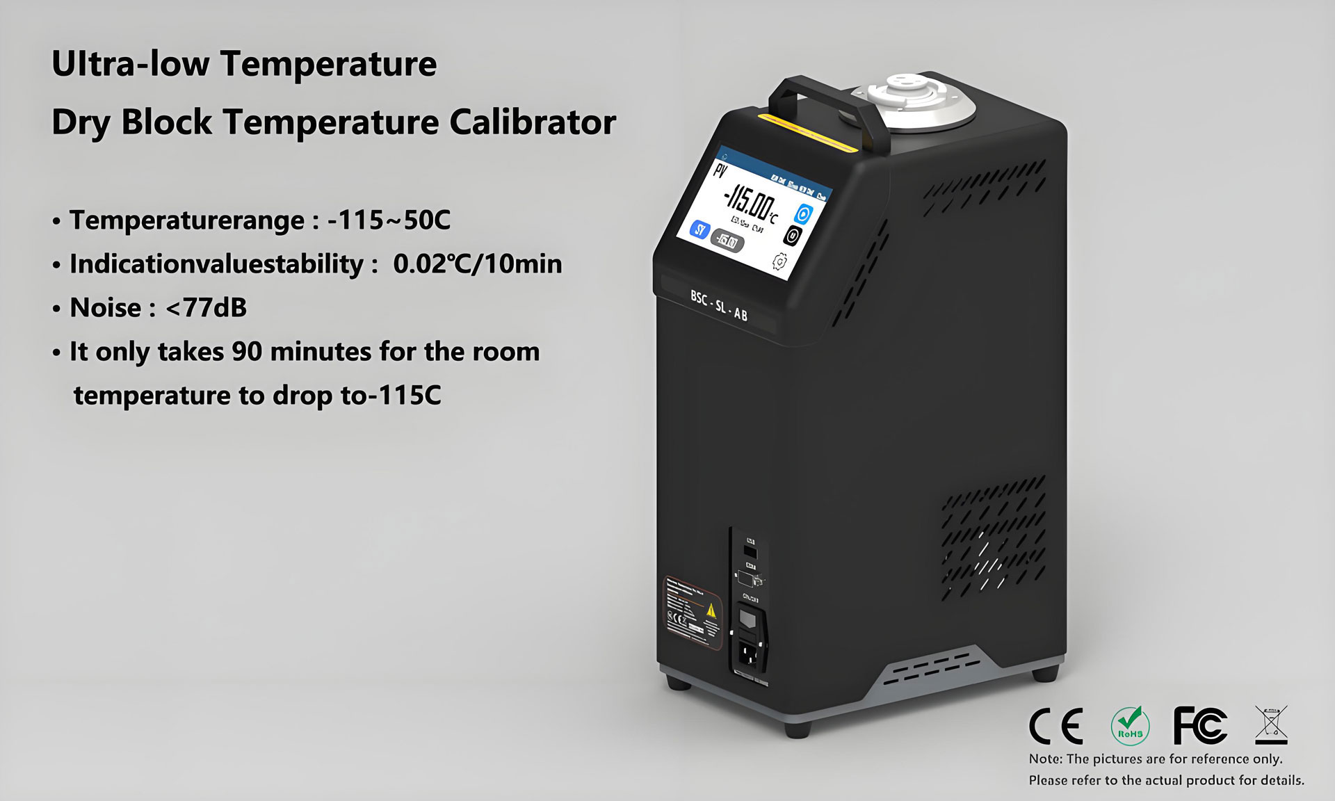 Ultra-low Blackbody Furnace (-115℃~+50℃)