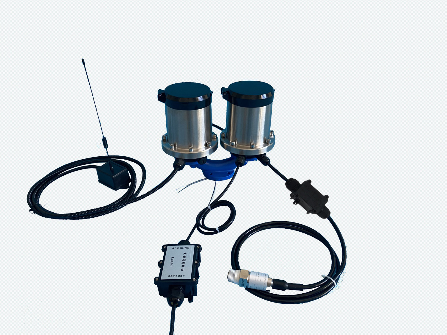 电池供电W803E+带外供电+GPRS或NBIOT（外置天线）+压力+压力传感器