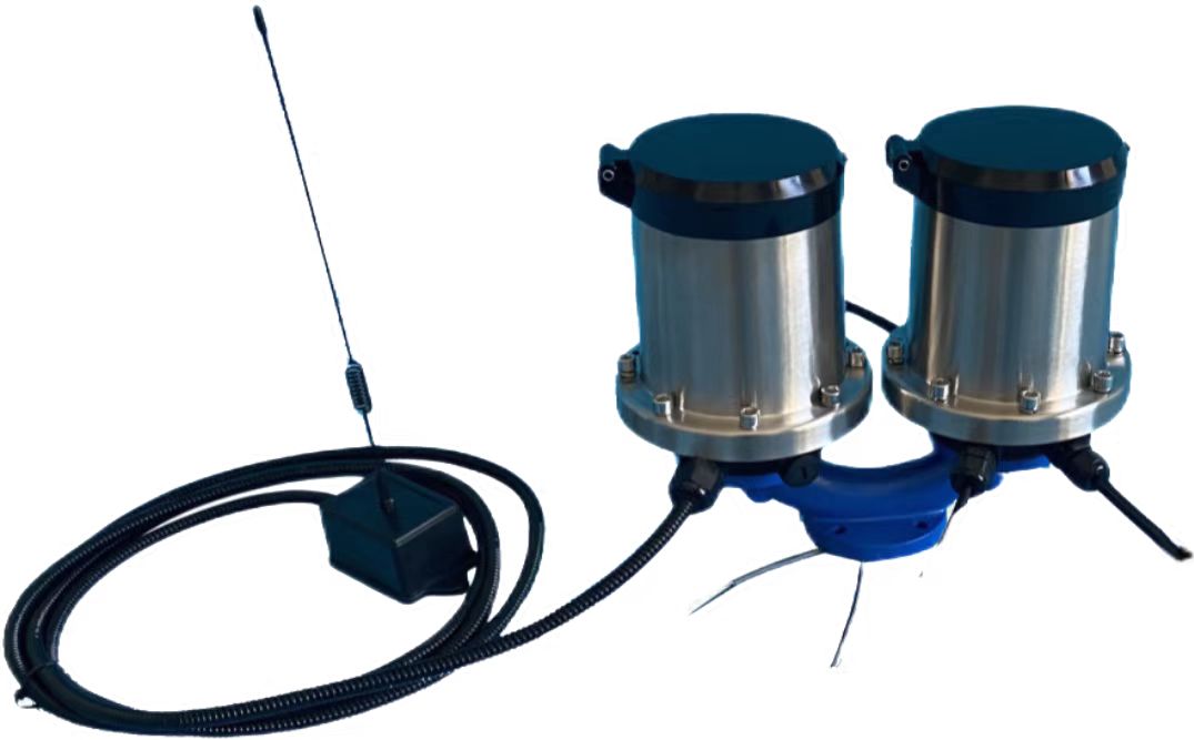 电池供电W803E+带GPRS带压力/热量/脉冲功能一体外置天线