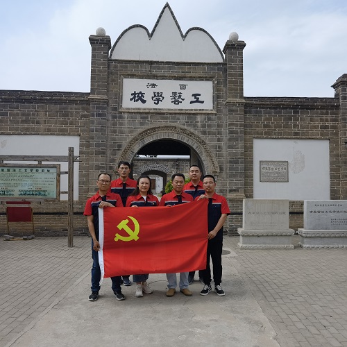 亚搏yabo(中国)装饰公司高阳项目组织参观布里留法工艺学校