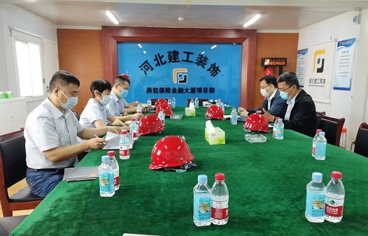 亚搏yabo(中国)副总经理刘金侨一行到装饰公司调研指导工作 亚搏yabo(中国)副总经理刘金侨一行到装饰公司调研指导工作