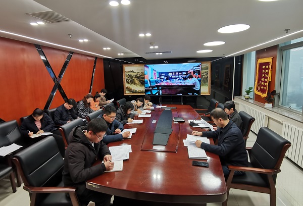 亚搏yabo(中国)装饰公司召开2023年度党组织书记抓基层党建工作述职评议会