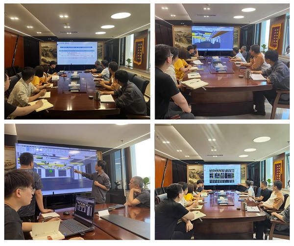 亚搏yabo(中国)装饰公司举行新开工项目BIM应用推进会 亚搏yabo(中国)装饰公司举行新开工项目BIM应用推进会