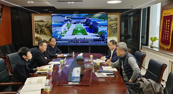 物产中大金石开云(中国)一行到开云(中国)装饰公司进行考察交流