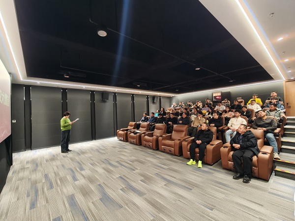 开云(中国)装饰公司组织开展“光影铸魂·党团共建”主题活动