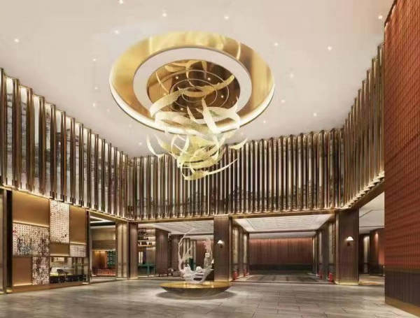 石家庄中振广场一层大堂精装修工程