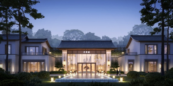 易县易水湾项目玻璃幕墙工程