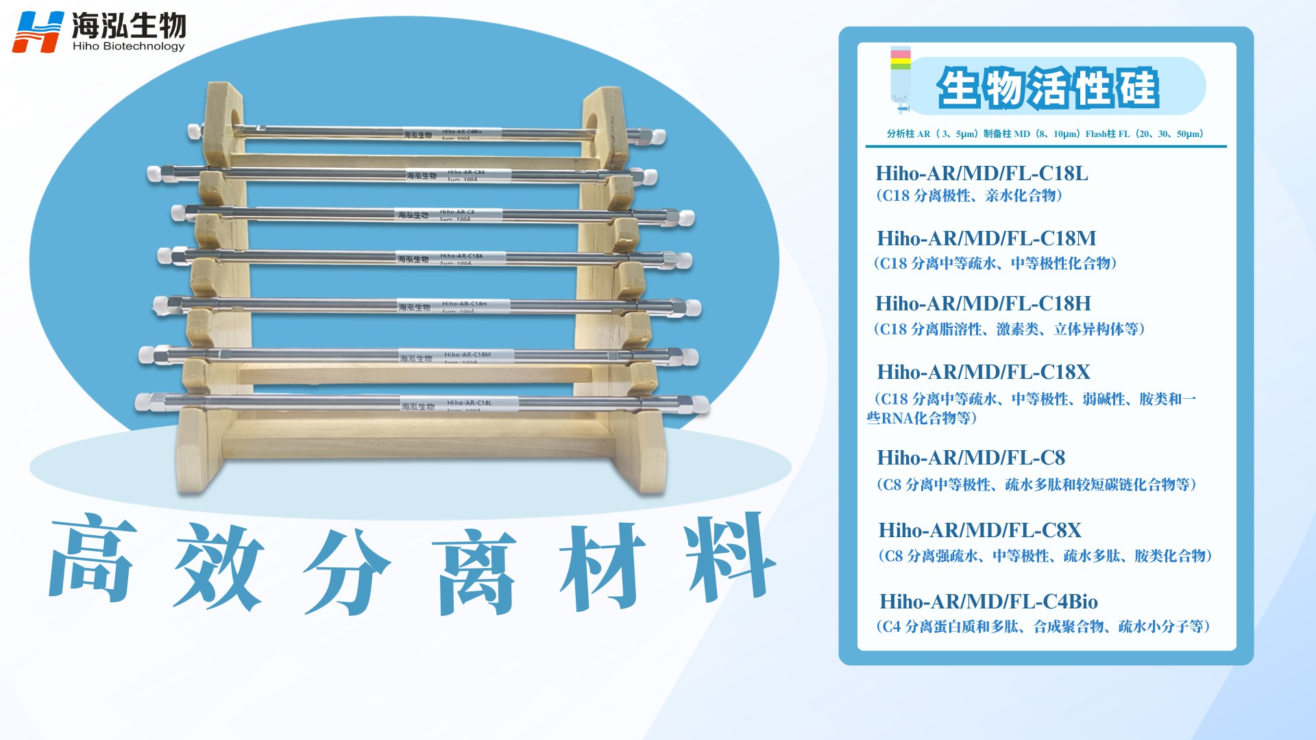 生物活性硅（高效分离材料）