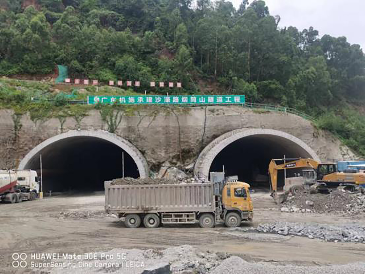 中山火炬开发区实际大道沙濠段道路爆破工程